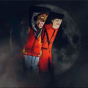 Michael Jackson Thriller Stqnce Socks size L 9-12